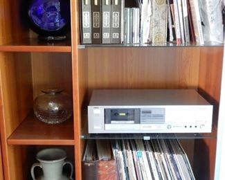 THERE ARE TWO SIDE STORAGE PIECES THAT ARE SOLD WITH THE CENTER SECTION