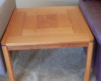 ANOTHER  INLAID TEAK TABLE