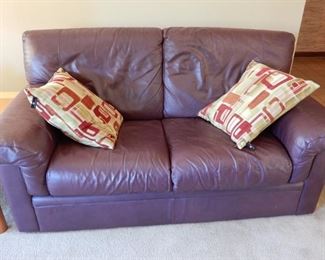 SMALLER MATCHING LOVE SEAT $400