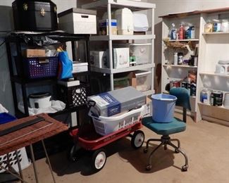 BASEMENT--GETTING ORGANIZED