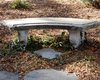 NICE HEAVY CEMENT BENCH $225.