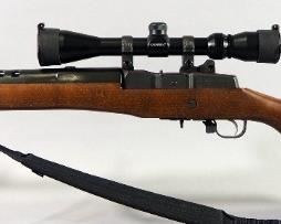 Ruger Mini-14 Ranch .223 Cal Rifle SN# 581-32829, With Barska Scope And Nylon Sling
