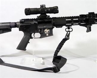 Anderson "Punisher" AM-15 .223/5.56 Rifle SN# 19265569, Lots Of Features, See Description, In Hard Case

