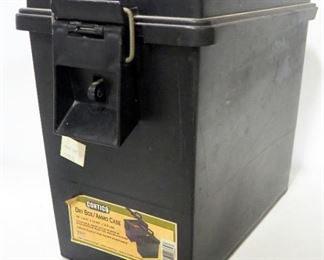 Contico Ammo Box And Buttstock Shell Sleeve With 5 Remington 12 ga Shotgun Shells, Local Pickup Only
