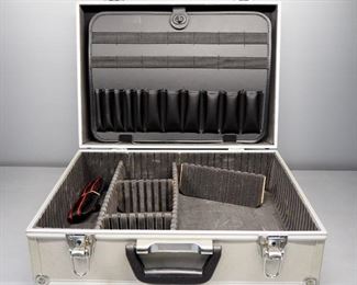 Metal Hard Case With Adjustable Divider Inserts

