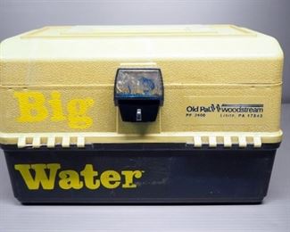 Old Pal Woodstream PF 2400 Tackle Box, With Contents, Includes Lures
