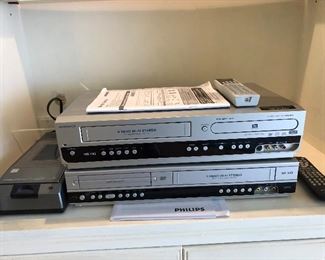 DVD/VHS Player - There are two!