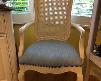One of two host chairs
