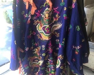 Lots of Asian Silk Robes / Dresses etc.
