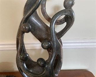 Signed Sculpture Isaac Changa