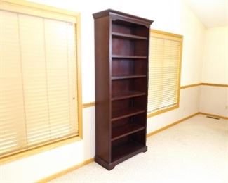 Like NEW Tall Wood Bookshelf
