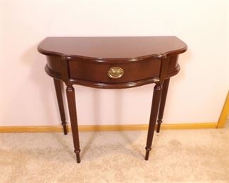 Small Wood Side Table
