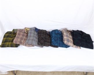 Like NEW Mens Pendleton Medium Sized Wool Button Down Shirts
