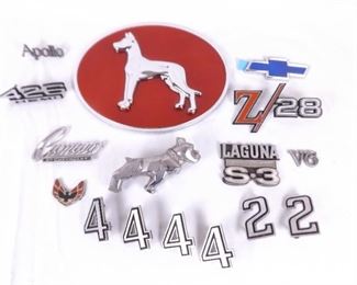 Lot of Vintage etc. Collectible Car emblems

