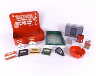Lot of Misc Smoking, Tobacco, etc. Collectibles, Lighters, etc.
