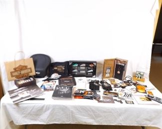 Lot of Harley Davidson Themed Collectibles
