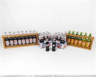 Collectible NASCAR Themed Pop Bottles
