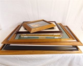 Large Lot of 10 Framed Wildlife, Terry Redlin, etc. Prints etc.

