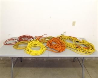 Large Lot of Extension Cords
