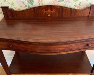 Side Buffet with one drawer and wheels 42"H x 40"w 16"D. Matching Sideboard Buffet Wine bar also available