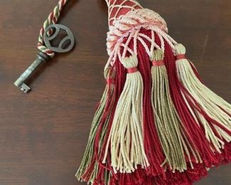 Antique Sideboard Buffet and Wine Bar Cabinet on wheels: 47"H x 78.5" W x 27"D . Matching Side Buffet also available
