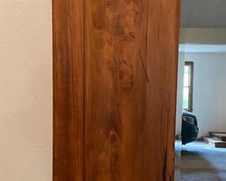 Measuring 8 feet high X 51 inches wide, this solidly constructed wood framed mirror is a jaw dropper!