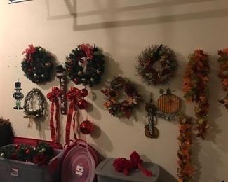 Xmas and Fall decorations