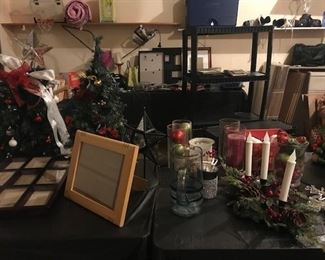 Misc and tons of picture frames 