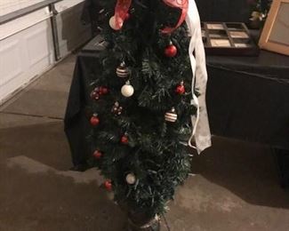 Indoor Outdoor 3 ft Xas Tree Lighted 