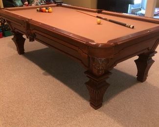 Great slate pool table