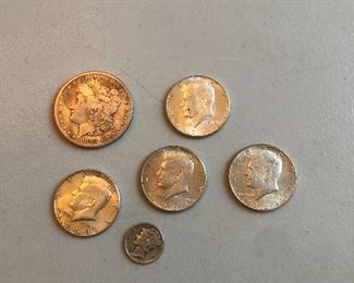 Silver coins 