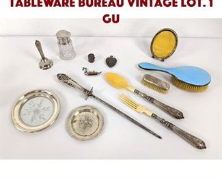 Lot 101 14pc Sterling Silver Tableware Bureau Vintage Lot. 1 gu