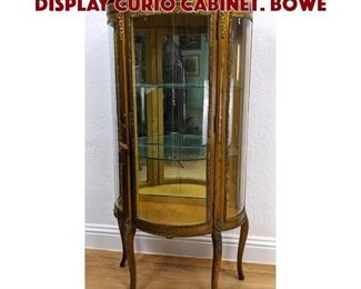Lot 127 Vernis Martin Style Vitrine Display Curio Cabinet. Bowe
