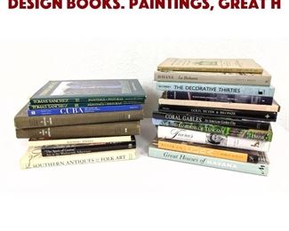 Lot 177 Lg Collection of Art Design Books. Paintings, Great H