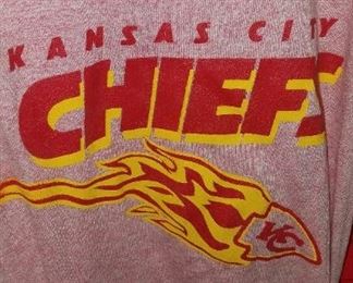 Never worn Kansas City Chiefs gear