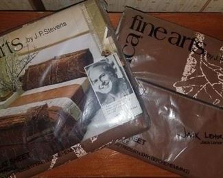 Vintage sheets. Jack Lenor Larson design sheets