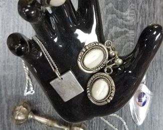 Partial estate of Gordon and Jan Pray, first of 2 sales!! Sterling jewelry and vintage baby items.