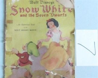 1938 Snow White Book