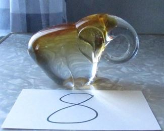 Art Glass Elephant