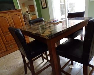 game table w/4 chairs