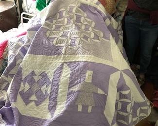 Purple "Angel" Quilt