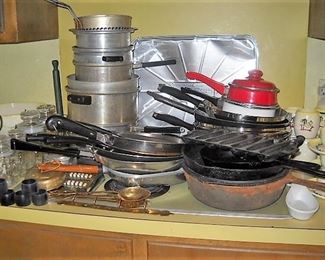CASE IRON COOKWARE AND OTHERS