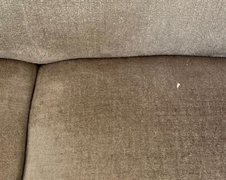 detail: detail; 6a and 6b are identical - one is 750.00 and is pretty perfect. The other is $550 because it has this white mark on one of the seat cushions...as well as ...