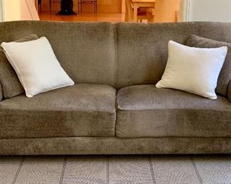 Item 6b: (2) E.G. Cody "Houston" sofas - designed by Tommy Kennedy - 91"l x 22"w x 36": $750