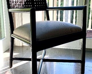 Item 2: McGuire Furniture Co. Armchair - 22.5"l x 18.5"w x 31"h: $425