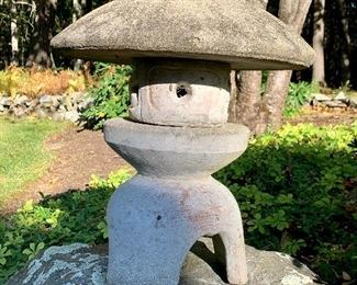 Item 23: Concrete pagoda - 18": $85