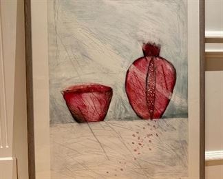 Item 59: "Pomegranate" A/P 14/20 signed - 22" x 45.75": $345