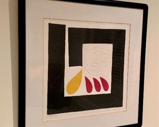 Item 66: Signed litho by Haki Maku 34/50 - 24" x 24": $175