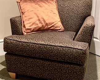 Item 69: Carter Furniture Armchair - 35"l x 24"w x 32"h: $450