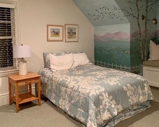 Item 213: In this room, the only thing for sale is this bed! Sold with linens for $225